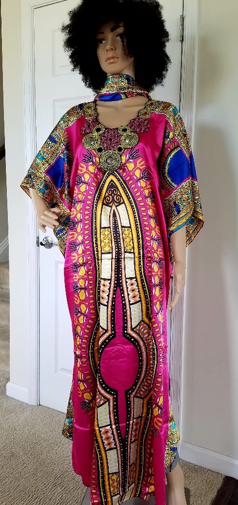 Women long Danshiki maxi